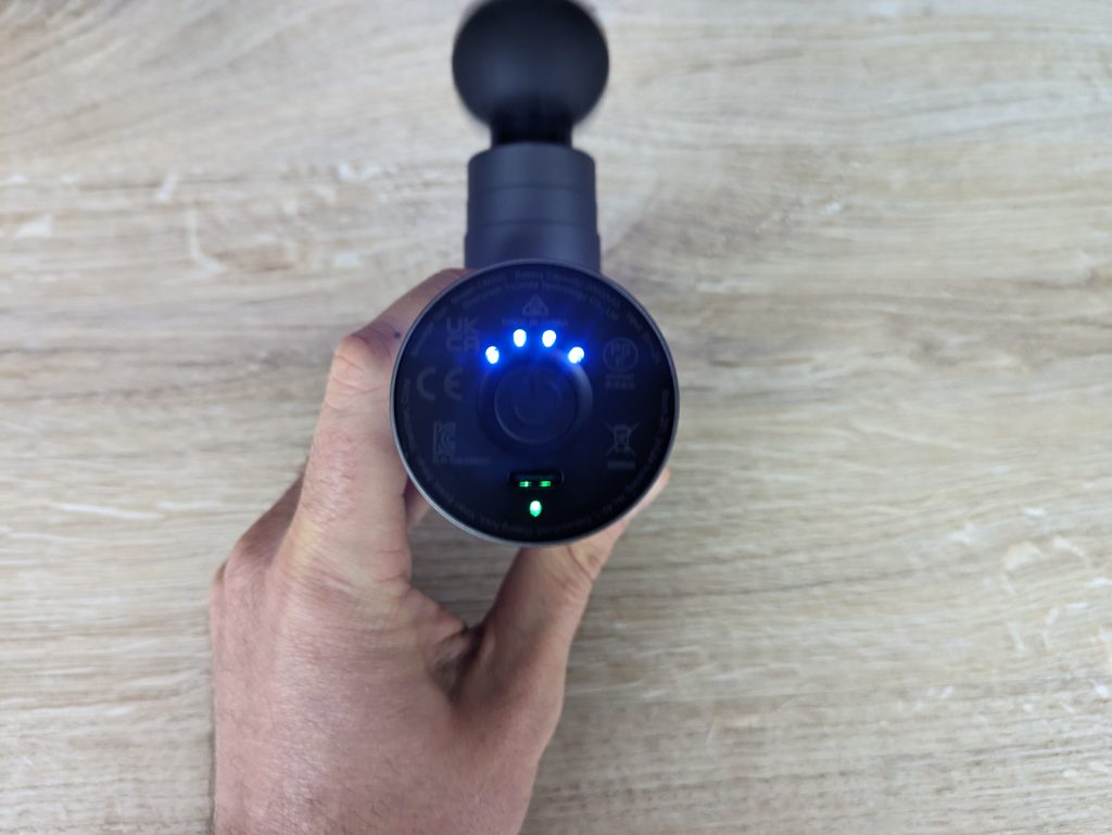 LEDs der arboleaf CM20C Massagepistole