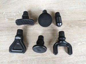 Massageköpfe der Aerlang EM-8 Massagepistole