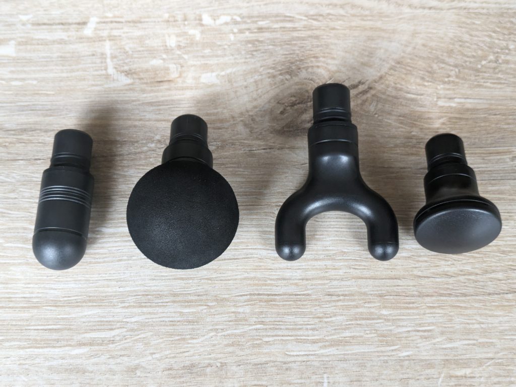 Massageköpfe der Beurer MG 99 Massagepistole