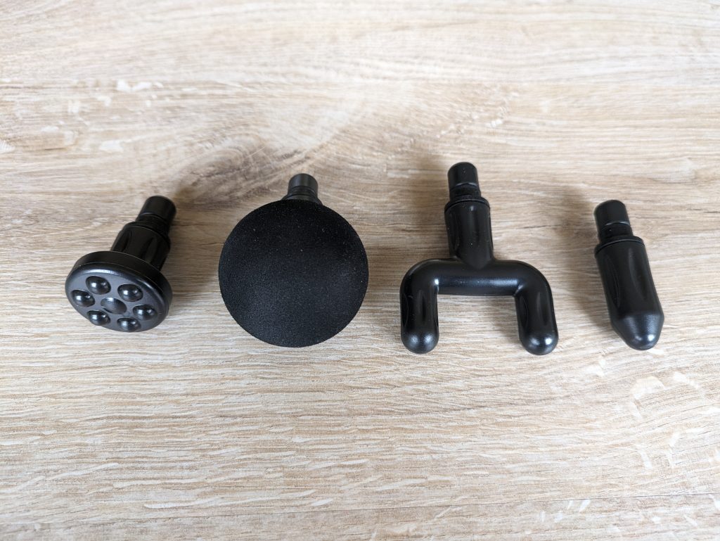 Massageköpfe der Newgen Medicals ZX-6210-675 Massagepistole