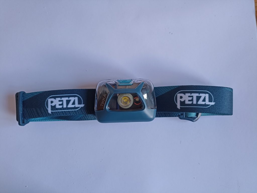 Petzl Tikka Stirnlampe, Stirnlampe allein