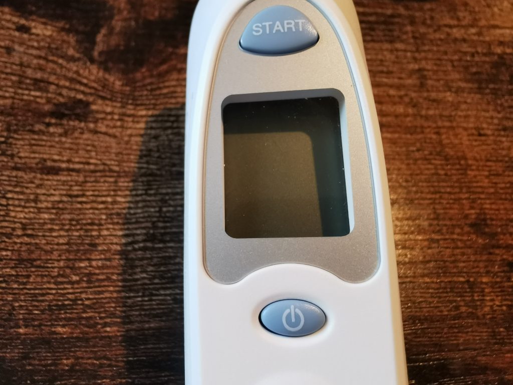 Sanitas SFT53 Ohrthermometer Display ausgeschaltet