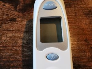 Sanitas SFT53 Ohrthermometer Display ausgeschaltet