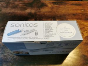 Sanitas SFT53 Ohrthermometer Verpackung oben