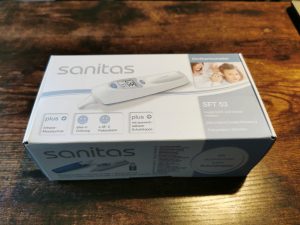 Sanitas SFT53 Ohrthermometer Verpackung vorn