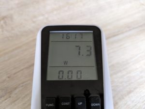 Stromverbrauch beim Laden der arboleaf CM20C Massagepistole