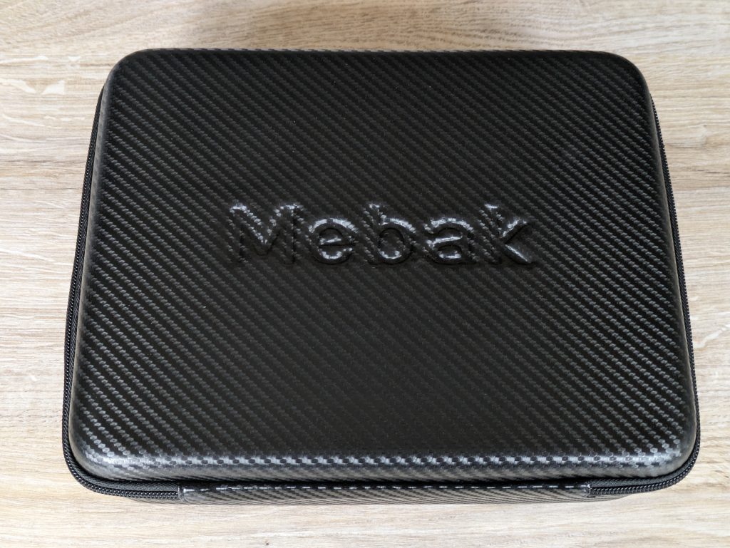 Tasche der Mebak 3 Massagepistole von vorne