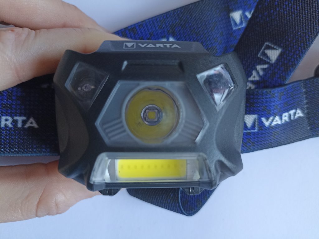 VARTA H20 Stirnlampe, Ansicht von vorne