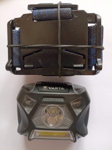 VARTA H20 Stirnlampe, Stirnlampfe mit Kopfband