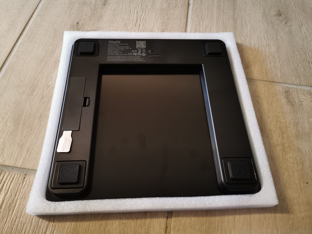 Vitafit VT705 Körperfettwaage Rückseite