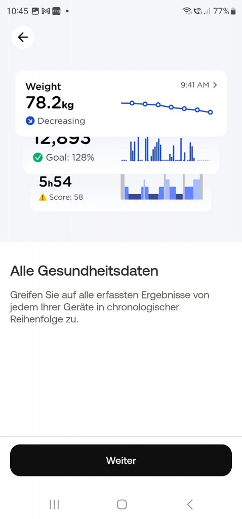 WITHINGS Body Smart Körperfettwaage App03