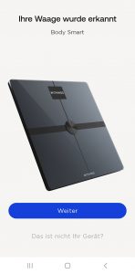 WITHINGS Body Smart Körperfettwaage App05