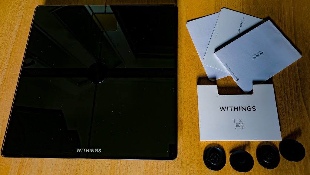 WITHINGS Body Smart Körperfettwaage Lieferumfang