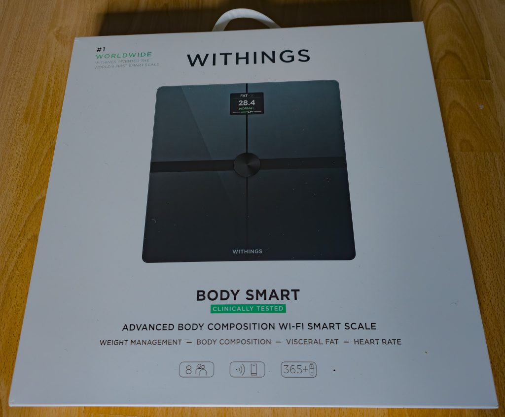 WITHINGS Body Smart Körperfettwaage Verpackung