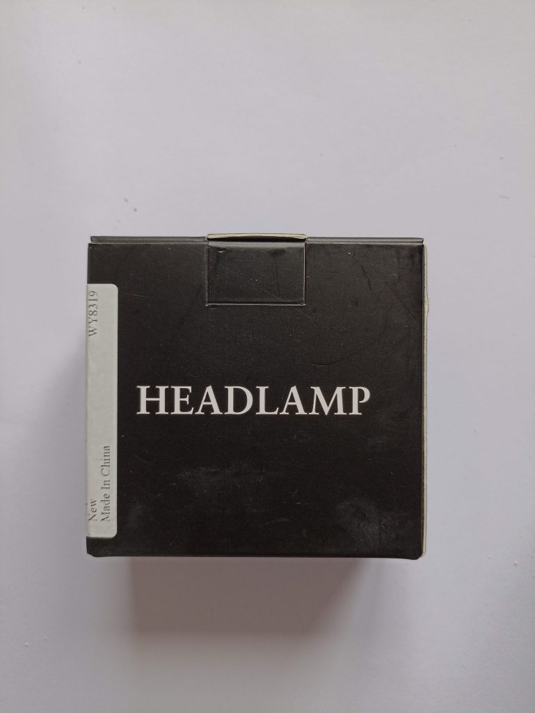 Winzwon WZ6520FR Stirnlampe, Vorderseite der Verpackung (1)