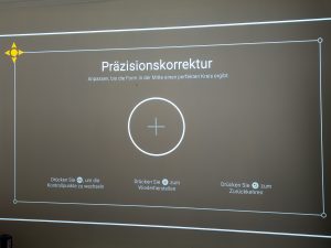 XGIMI Horizon Pro 4K Beamer Trapezkontrolle