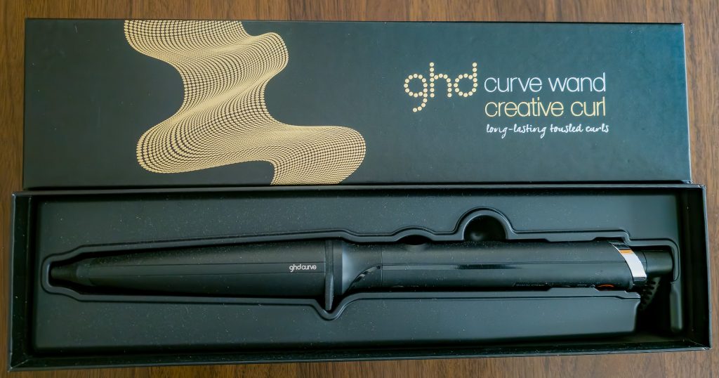 ghd curve creative curl wand Lockenstab Verpackung geöffnet
