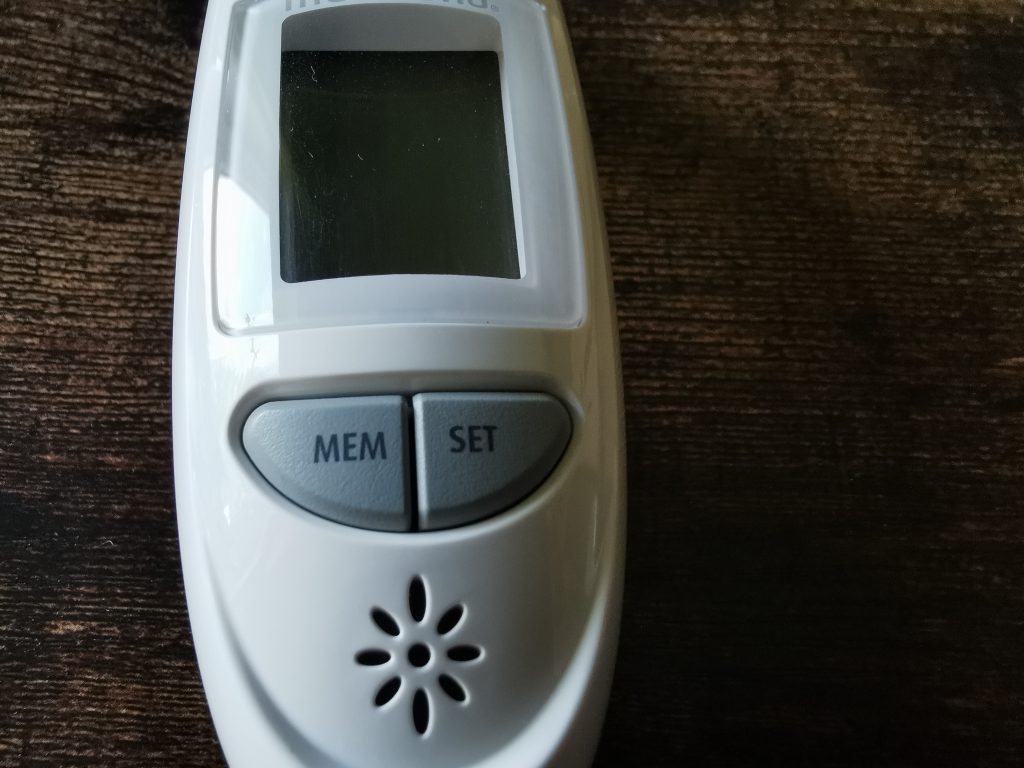 medisana TM 750 Ohrthermometer Bedienelemente