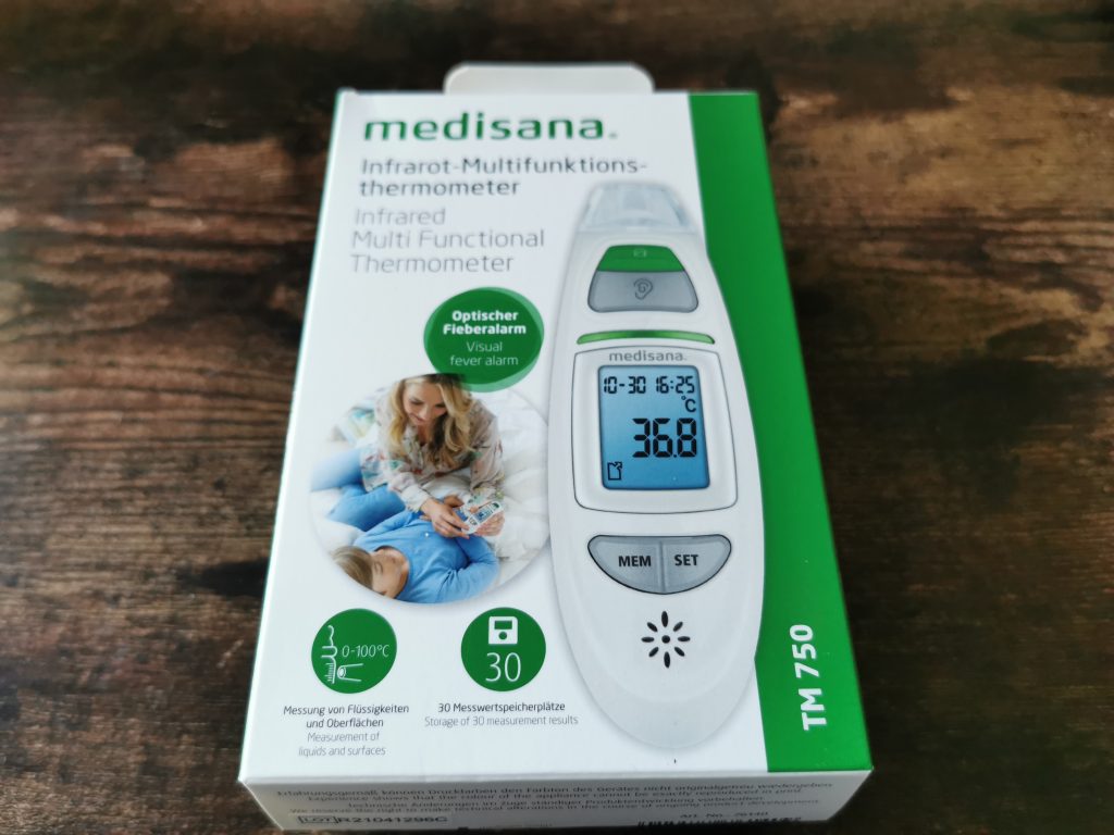 medisana TM 750 Ohrthermometer Verpackung vorn