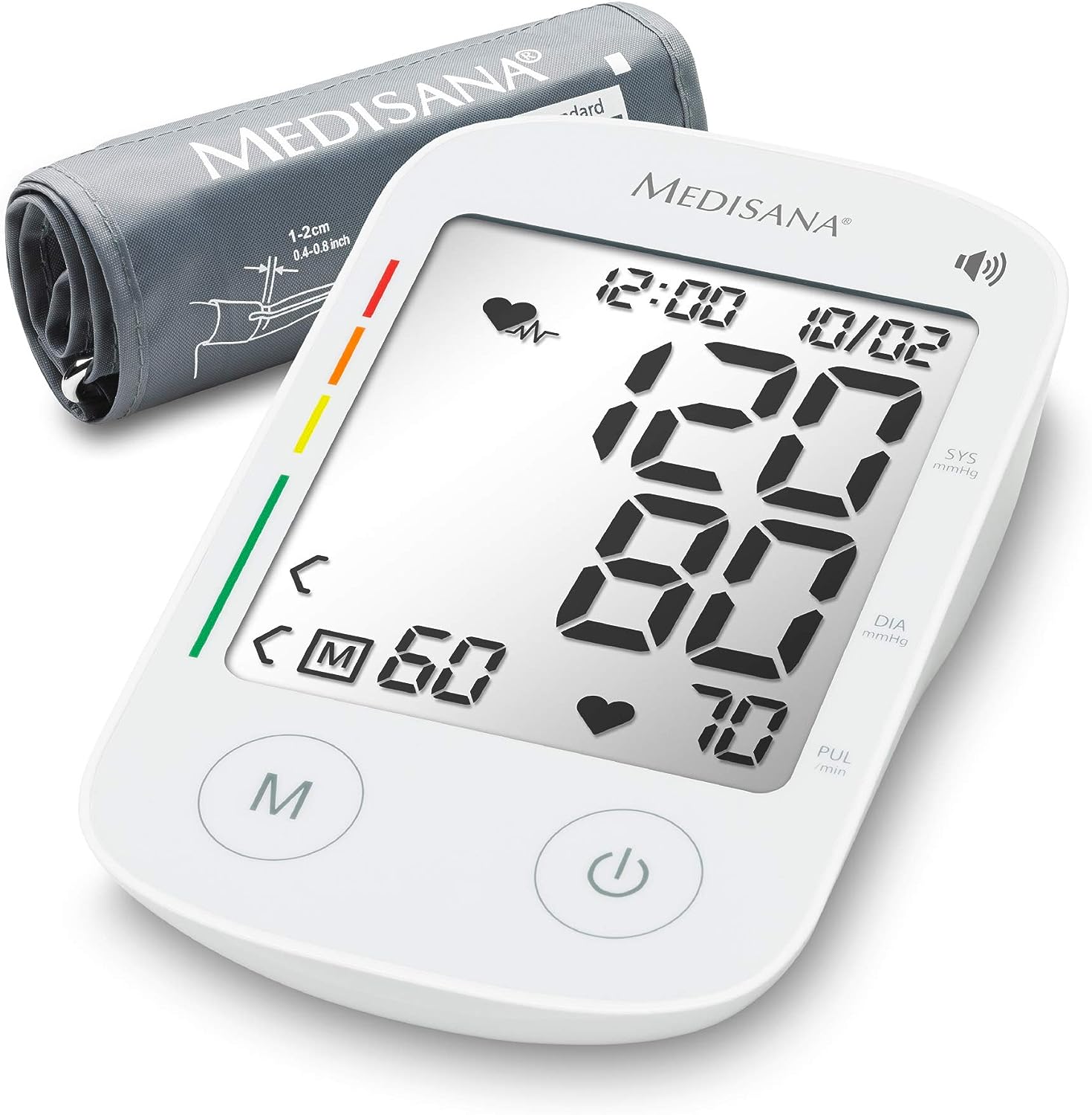 Medisana BU 535 Voice Oberarm-Blutdruckmessgerät