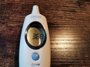 scala SC 53 FH Ohrthermometer Display