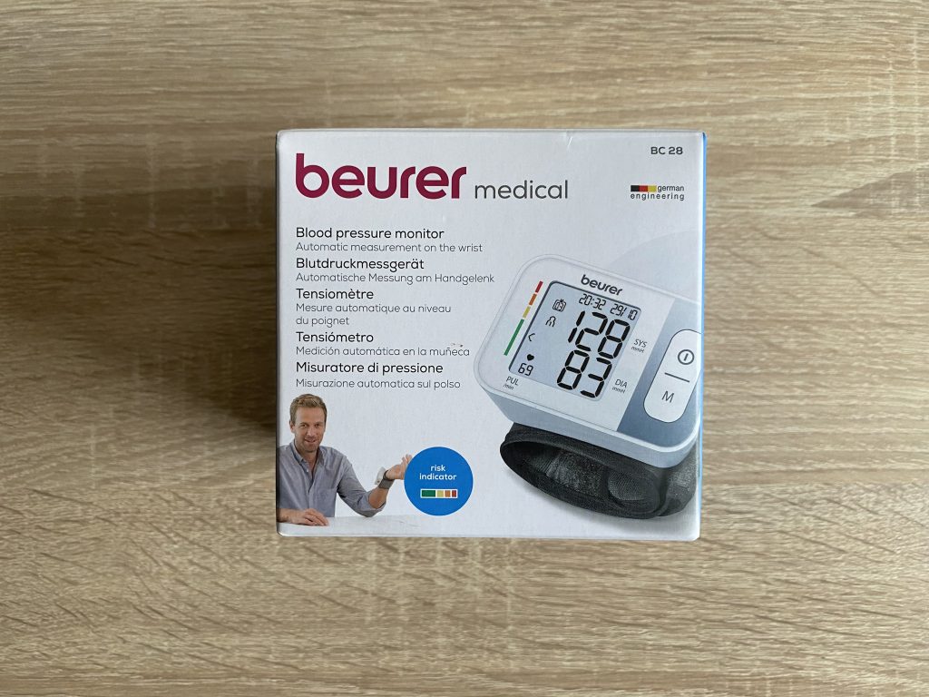 Beurer BC 28 Handgelenk-Blutdruckmessgerät Verpackung