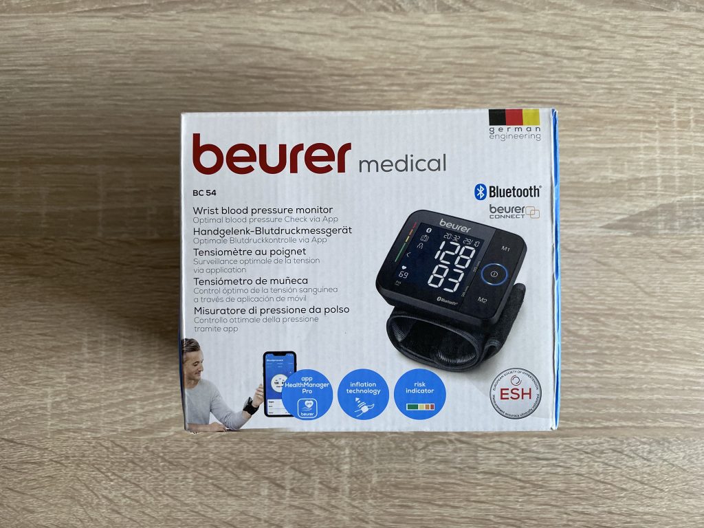 Beurer BC 54 Handgelenk-Blutdruckmessgerät Verpackung