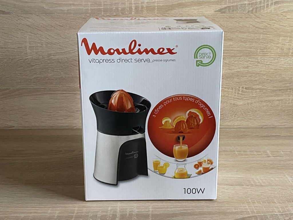 Moulinex PC603D10 vitapress direct serve Entsafter Verpackung