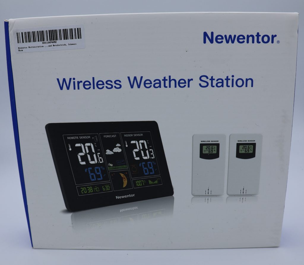 Newentor FJ 3378 Wetterstation Karton
