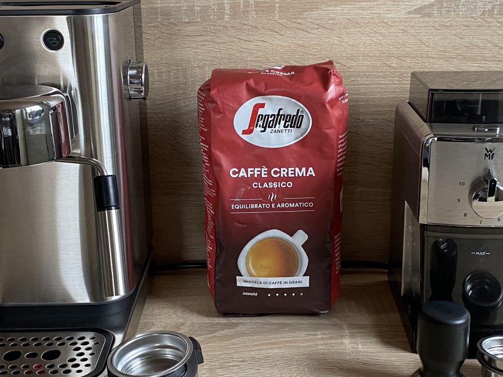 Segafredo ZANETTI Caffè Crema Classico Kaffeebohnen Verpackung
