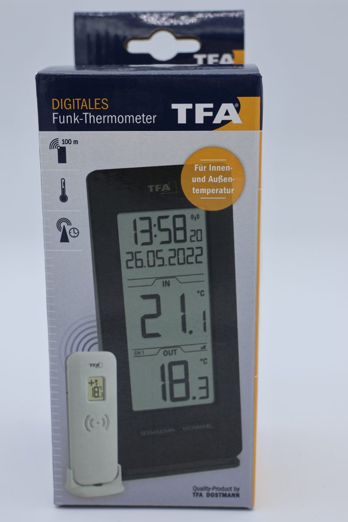 TFA Dostmann Wetterstation Karton