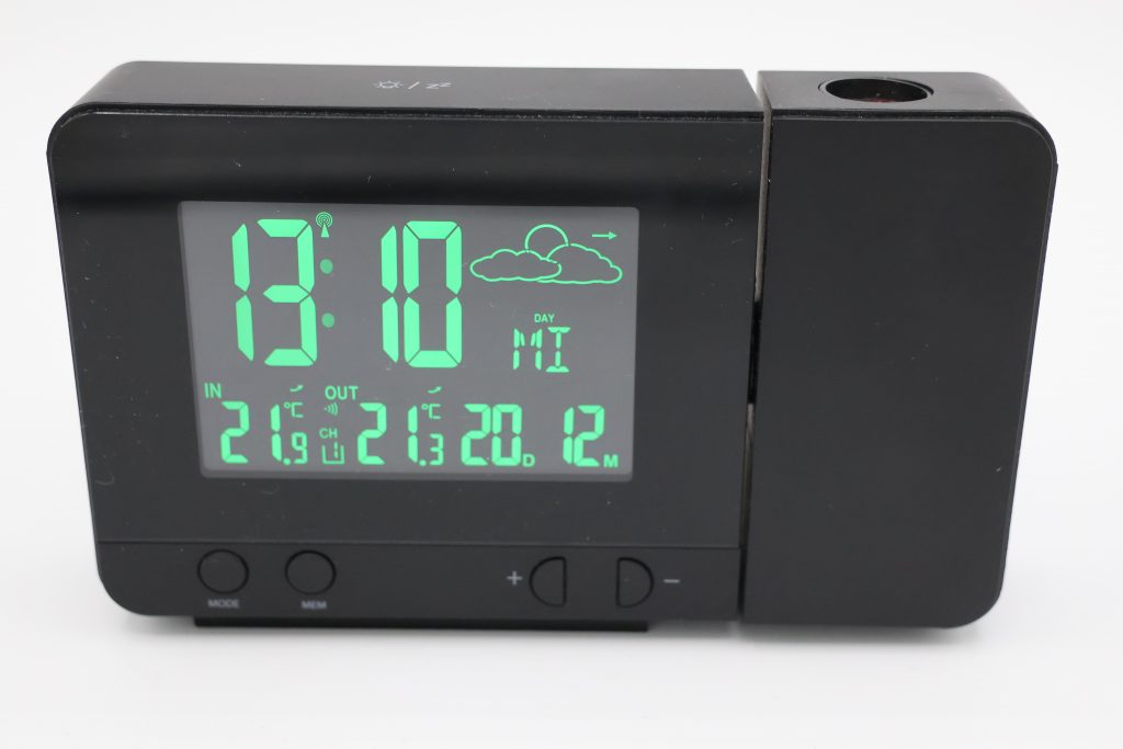Bearware WDP 302688 Wetterstation eingeschaltet