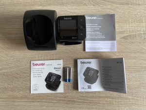 Beurer BC 54 Handgelenk-Blutdruckmessgerät ausgepackt