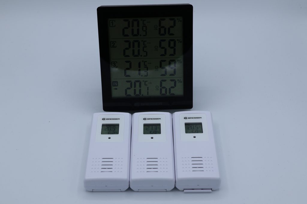 Bresser Clima Trend Hygro Quadro Wetterstation Inhalt