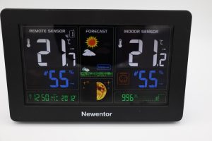 Newentor FJ 3378 Wetterstation eingeschaltet