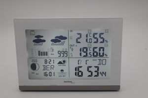 Technoline WS6762 Wetterstation eingeschaltet