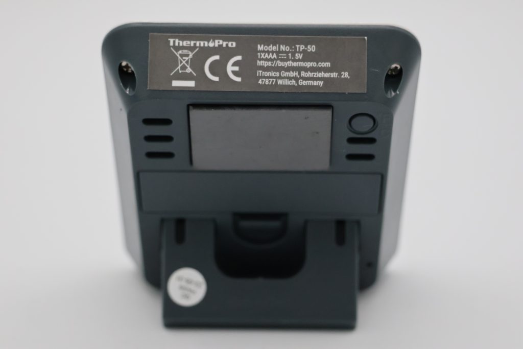 03 ThermoPro TP50 Wetterstation Rückseite