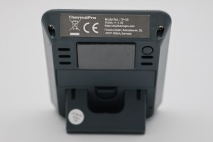 03 ThermoPro TP50 Wetterstation Rückseite