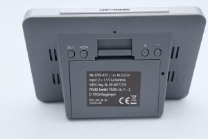 Pearl NX-5793-675 Wetterstation Rückseite