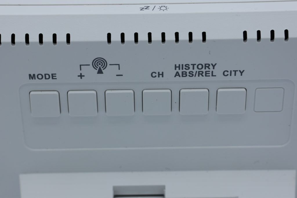 Technoline WS6762 Wetterstation Knöpfe