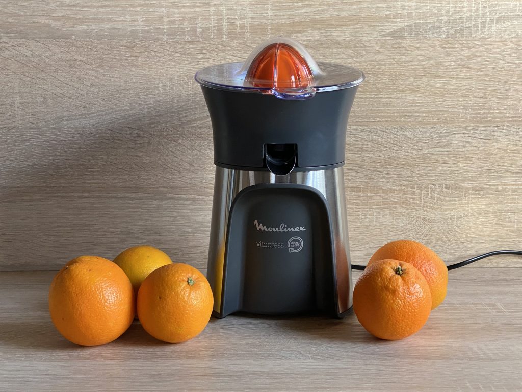 Moulinex PC603D10 vitapress direct serve Entsafter mit Orangen