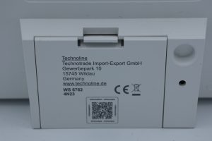 Technoline WS6762 Wetterstation Rückseite