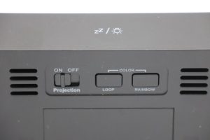 Bearware WDP 302688 Wetterstation Rückseite Knöpfe