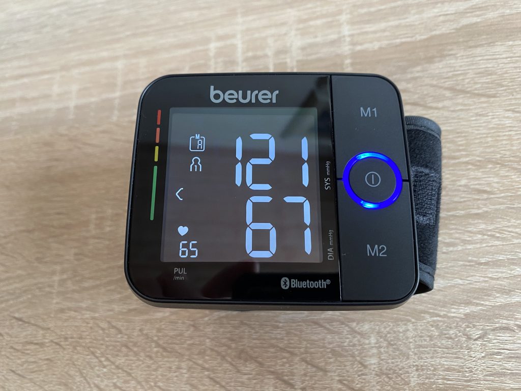 Beurer BC 54 Handgelenk-Blutdruckmessgerät Ergebnisse Mittelwert