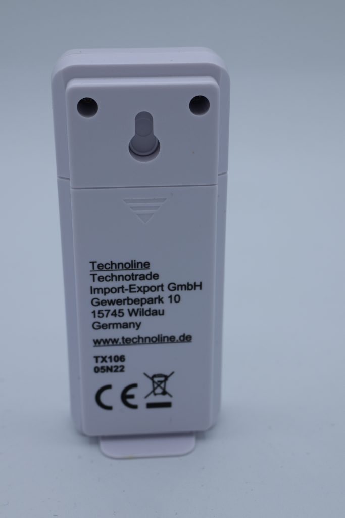 Technoline WS 9140 Wetterstation Sensor Rückseite