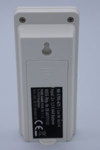 Pearl NX-5793-675 Wetterstation Sensor Rückseite
