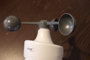 TFA Dostmann Spring Breeze Wetterstation Windmesser Detail