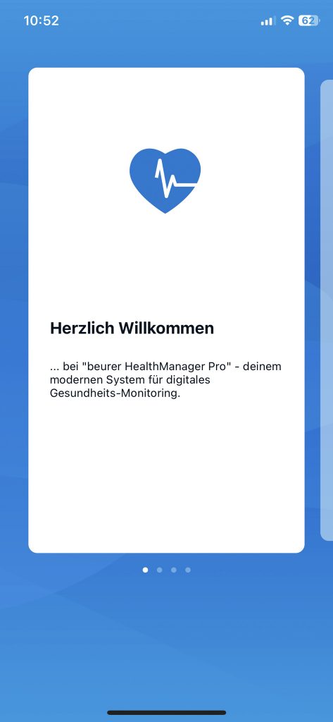 Beurer BC 54 Handgelenk-Blutdruckmessgerät App Einrichtung 2