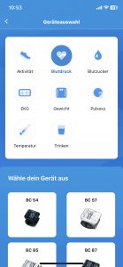 Beurer BC 54 Handgelenk-Blutdruckmessgerät App Einrichtung 4