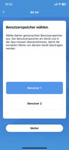 Beurer BC 54 Handgelenk-Blutdruckmessgerät App Erinrichtung 5